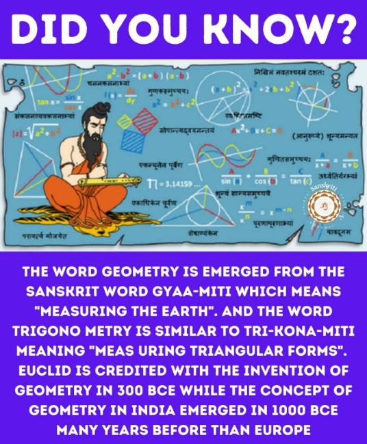 The Word Geometry is Emerged From-Stumbit Did You Know
